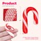 4E's Novelty 500 Pack Christmas Mini Individually Wrapped Candy Canes, Red and White Peppermint Candy Canes, Treats for Holiday Stockings and Family Sharing, Mini Christmas Candies for Occasions